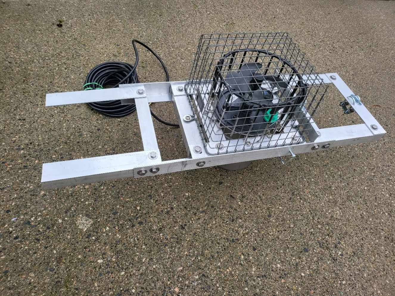 Actual Mud Mower equipment
