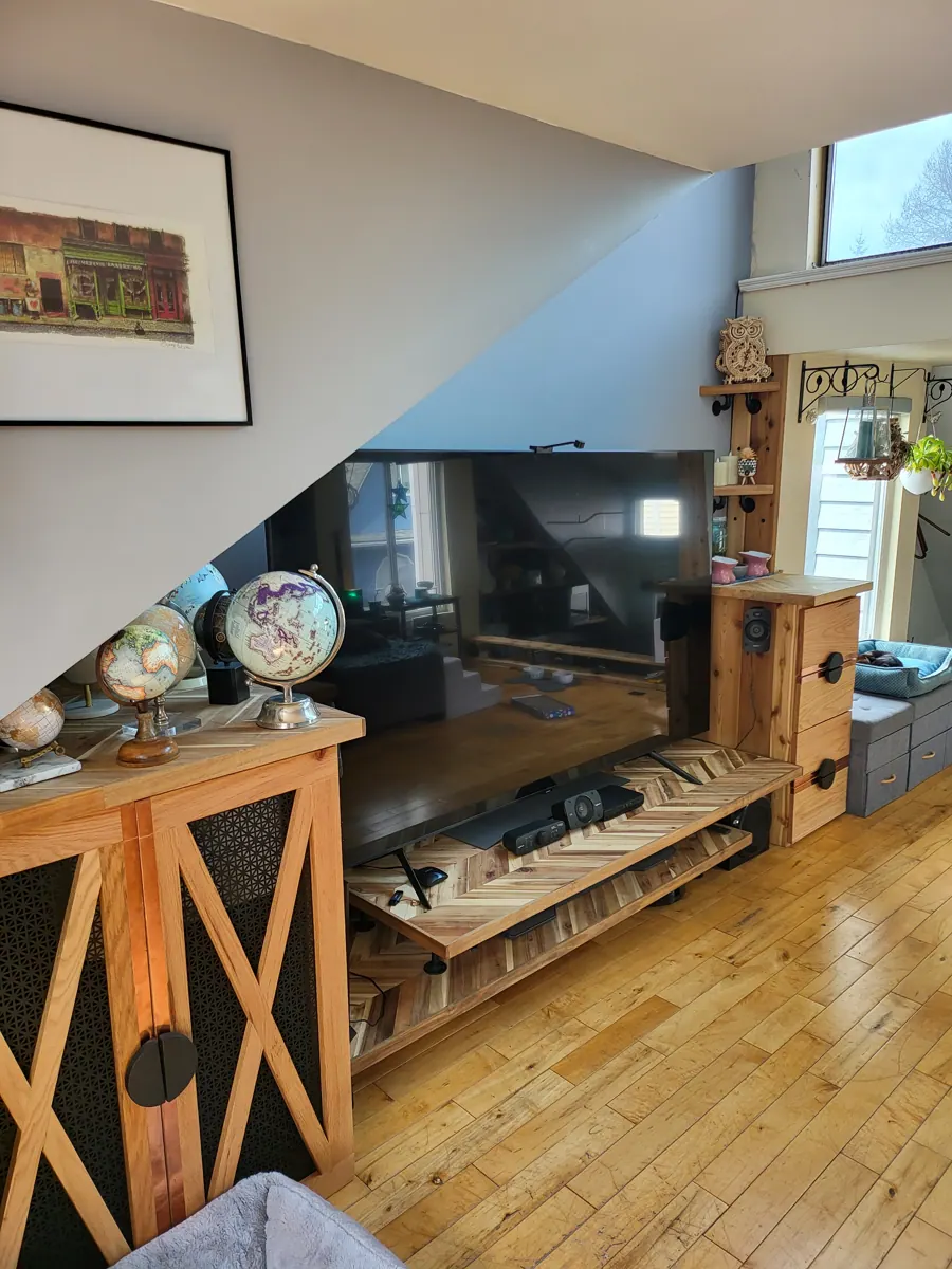 TV Mounting & Custom Work project